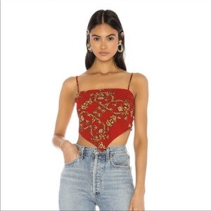 Superdown Bandana Top - NWOT